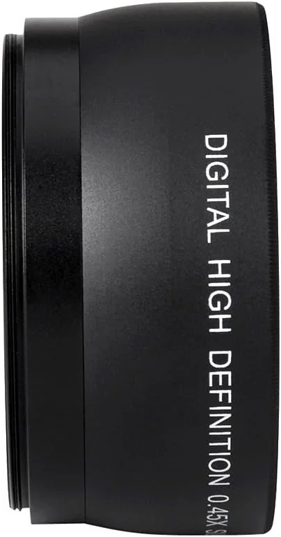 لنز دوربین OUNA، لنز زاویه باز HD 52MM 0.45x با لنز ماکرو جایگزین برای دوربین DSLR پنتاکس 52MM
