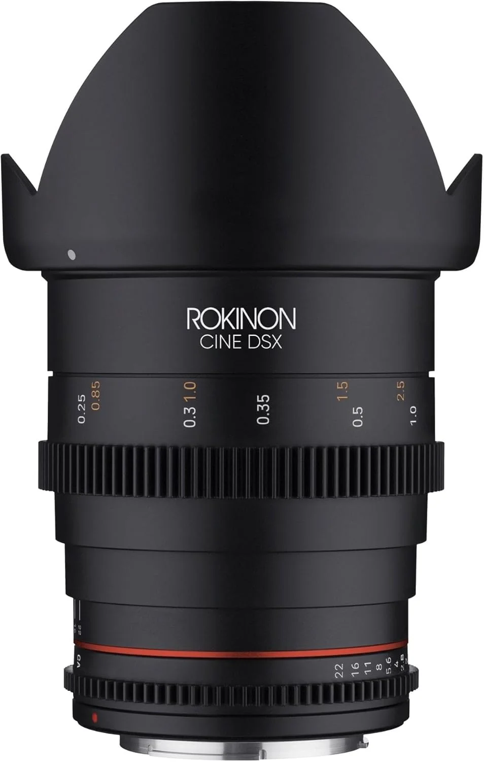 لنز سینمایی واید انگل سریع 24mm T1.5 Rokinon Cine DSX برای Canon RF