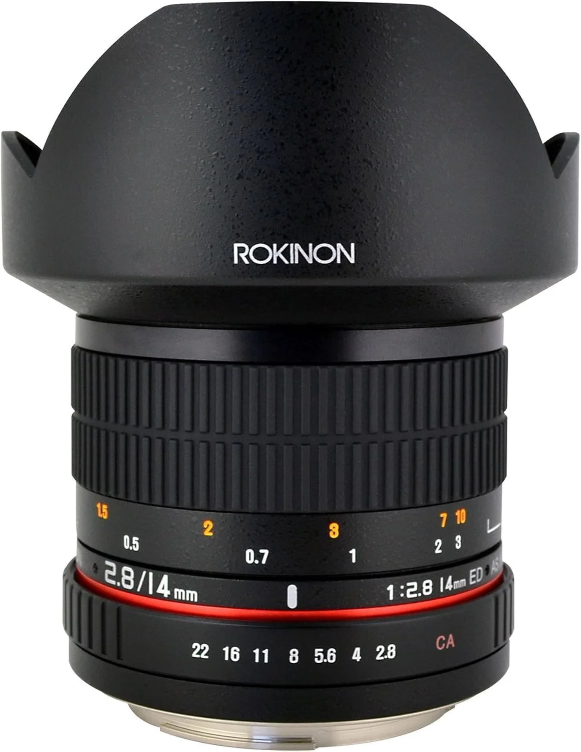 لنز فوق عریض 14 میلی‌متری Rokinon Fe14M-C با دیافراگم F2.8 برای Canon