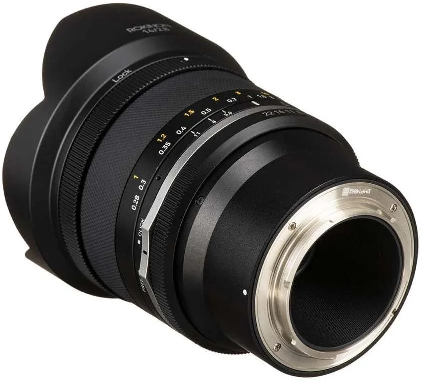 لنز زاویه باز فوق عریض ۱۴ میلی‌متری Rokinon Series II F2.8 با پوشش مقاوم در برابر شرایط جوی برای Sony E