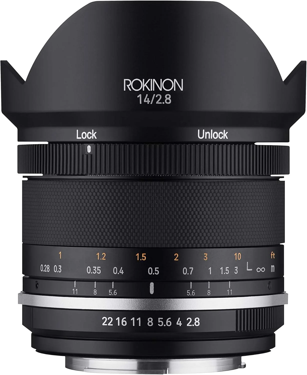 لنز زاویه باز فوق عریض ۱۴ میلی‌متری Rokinon Series II F2.8 با پوشش مقاوم در برابر شرایط جوی برای Canon EF