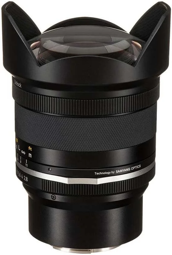 لنز زاویه باز فوق عریض ۱۴ میلی‌متری Rokinon Series II F2.8 با پوشش مقاوم در برابر شرایط جوی برای Sony E