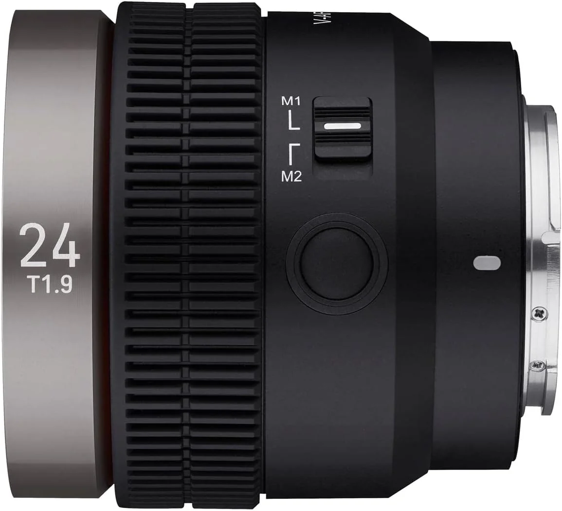 لنز سینمایی واید انگل 24mm T1.9 فول فریم Samyang با فوکوس خودکار برای Sony E (SYCAF24-NEX) لنز سینمایی واید انگل 24mm T1.9 فول فریم Samyang با فوکوس خودکار برای Sony E (SYCAF24-NEX)