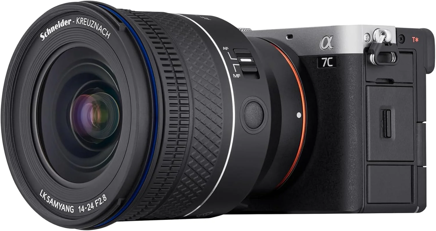 Samyang - AF 14-24mm F2.8 FE - LK Samyang & Schneider-Kreuznach - لنز زاویه باز فوق العاده - لنز زوم برای دوربین های فول فریم بدون آینه - جمع و جور و سبک - Sony FE