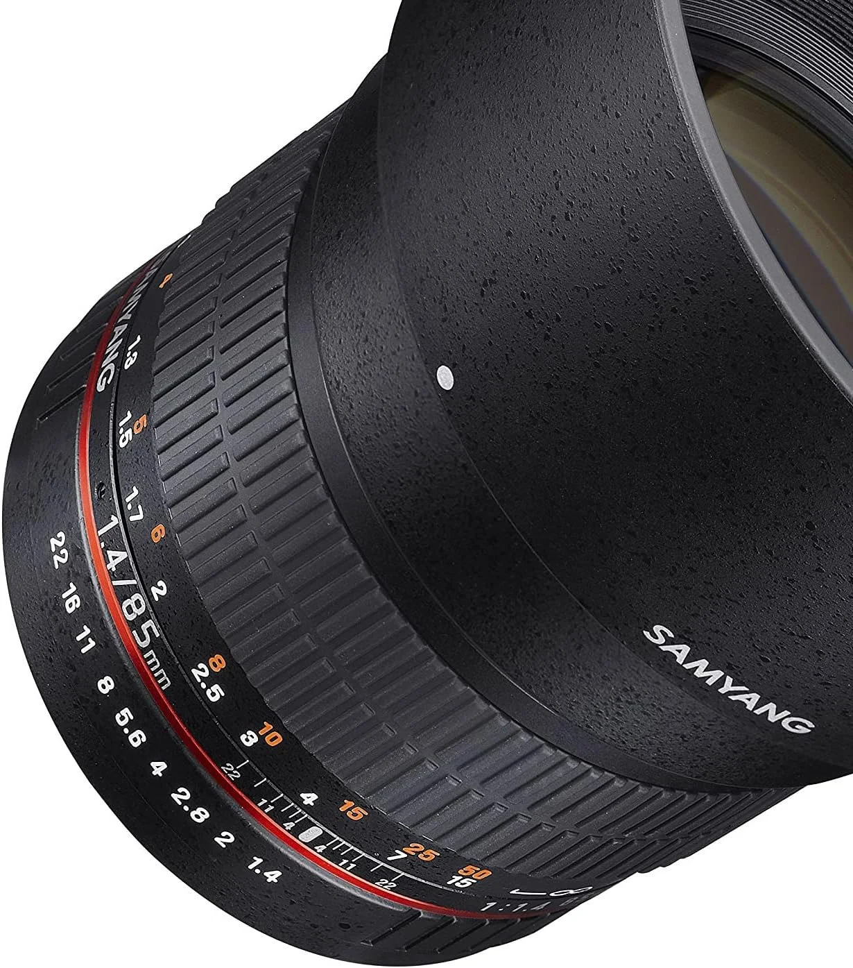 لنز فوق عریض 85mm F1.4 Samyang Sy85M-Fx برای دوربین های فوجی X Mount، مشکی، سایز واحد