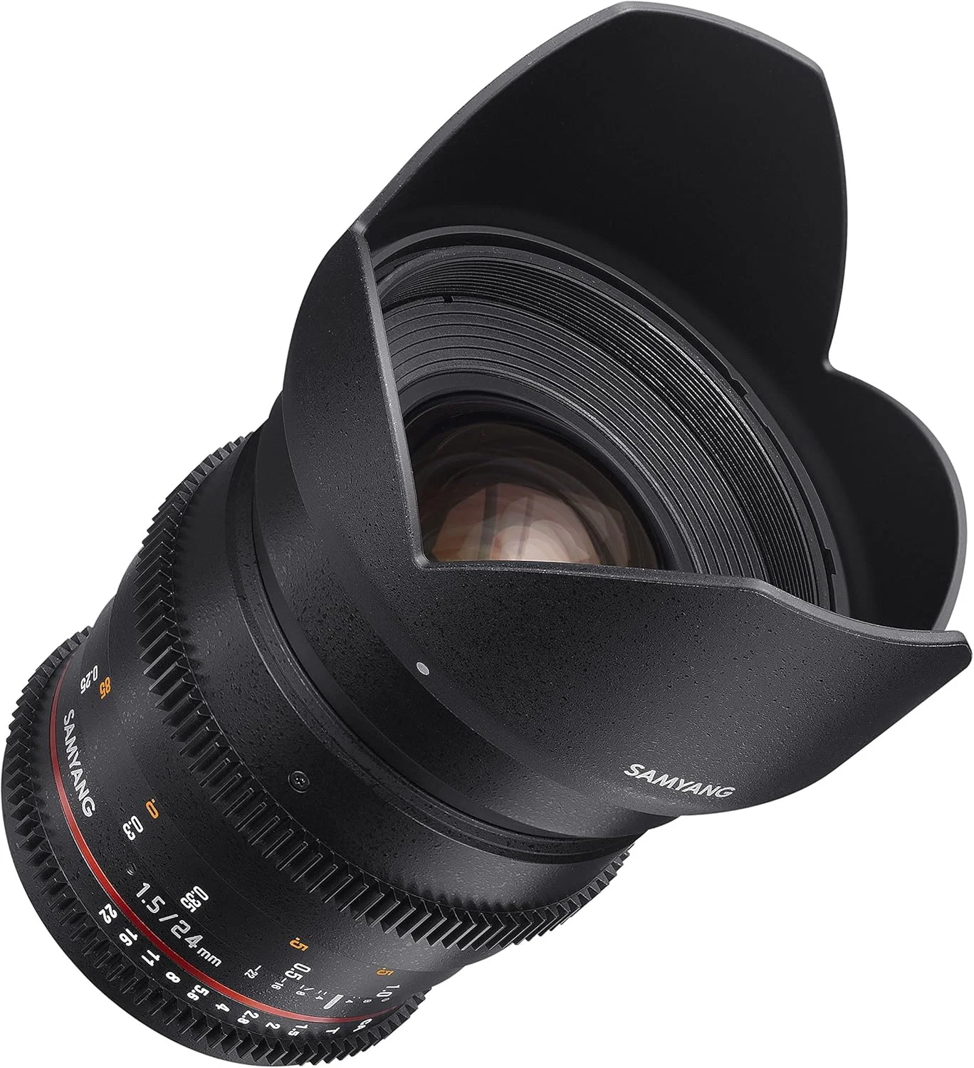 لنز سینمایی واید انگل 24mm T1.5 Samyang SYDS24M-N VDSLR II برای دوربین های نیکون (FX) لنز سینمایی واید انگل 24mm T1.5 Samyang SYDS24M-N VDSLR II برای دوربین های نیکون (FX)