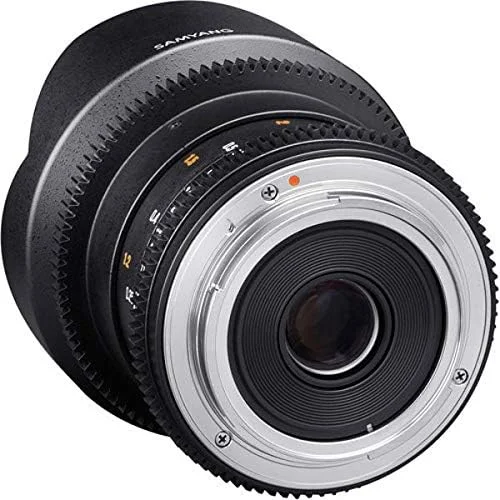 لنز سینمایی زاویه باز 14 میلیمتری Samyang SYDS14M-C VDSLR II T3.1 برای دوربینهای Canon EF لنز سینمایی زاویه باز 14 میلیمتری Samyang SYDS14M-C VDSLR II T3.1 برای دوربینهای Canon EF