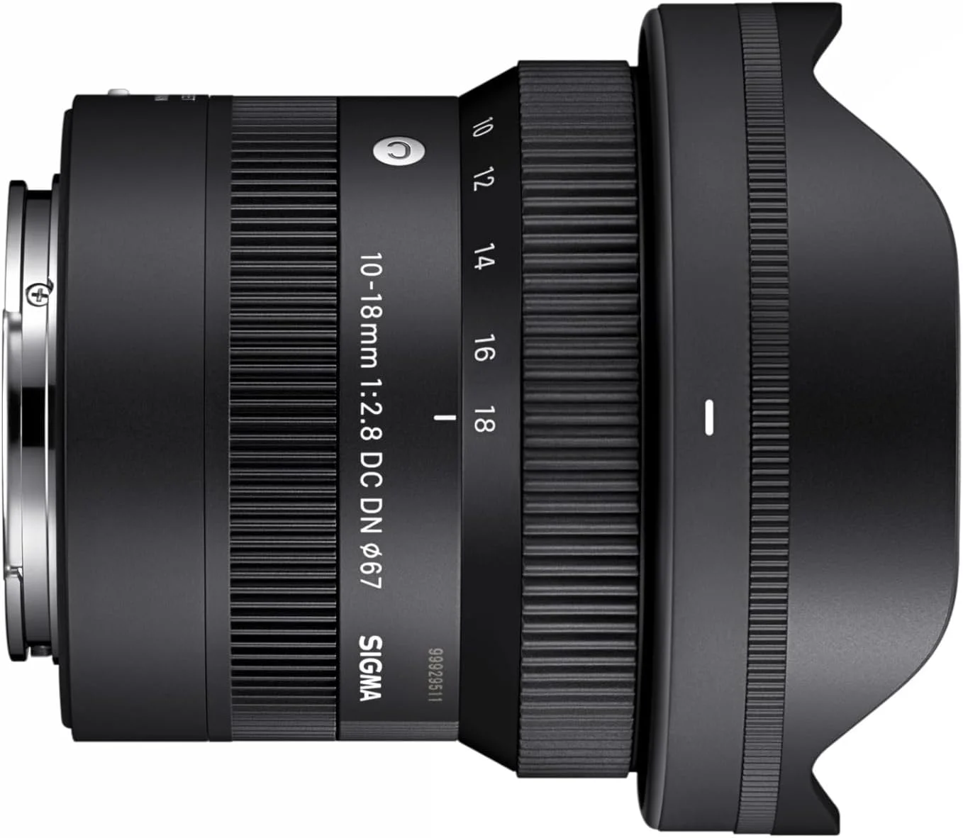 لنز سیگما 10-18mm F2.8 DC DN برای Sony E، مدل 207965