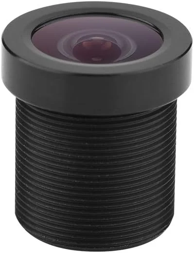 لنز برد زاویه باز 1.8 میلی‌متری 170 درجه با رزوه استاندارد M12x0.5 و دیافراگم F2.0 مناسب برای دوربین‌های مداربسته با چیپست CCD 1/3 اینچی و 1/4 اینچی