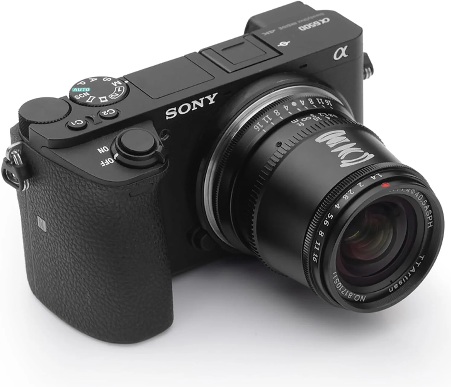 لنز 17mm F1.4 تی‌تی‌آرتیسان APS-C با زاویه دید عریض و دیافراگم بزرگ، لنزهای دوربین با فوکوس دستی سازگار با دوربین‌های سونی E-Mount مدل‌های A5000 A5100 A6000 A6100 A6300 A6400 A6500 A6600 (مشکی)