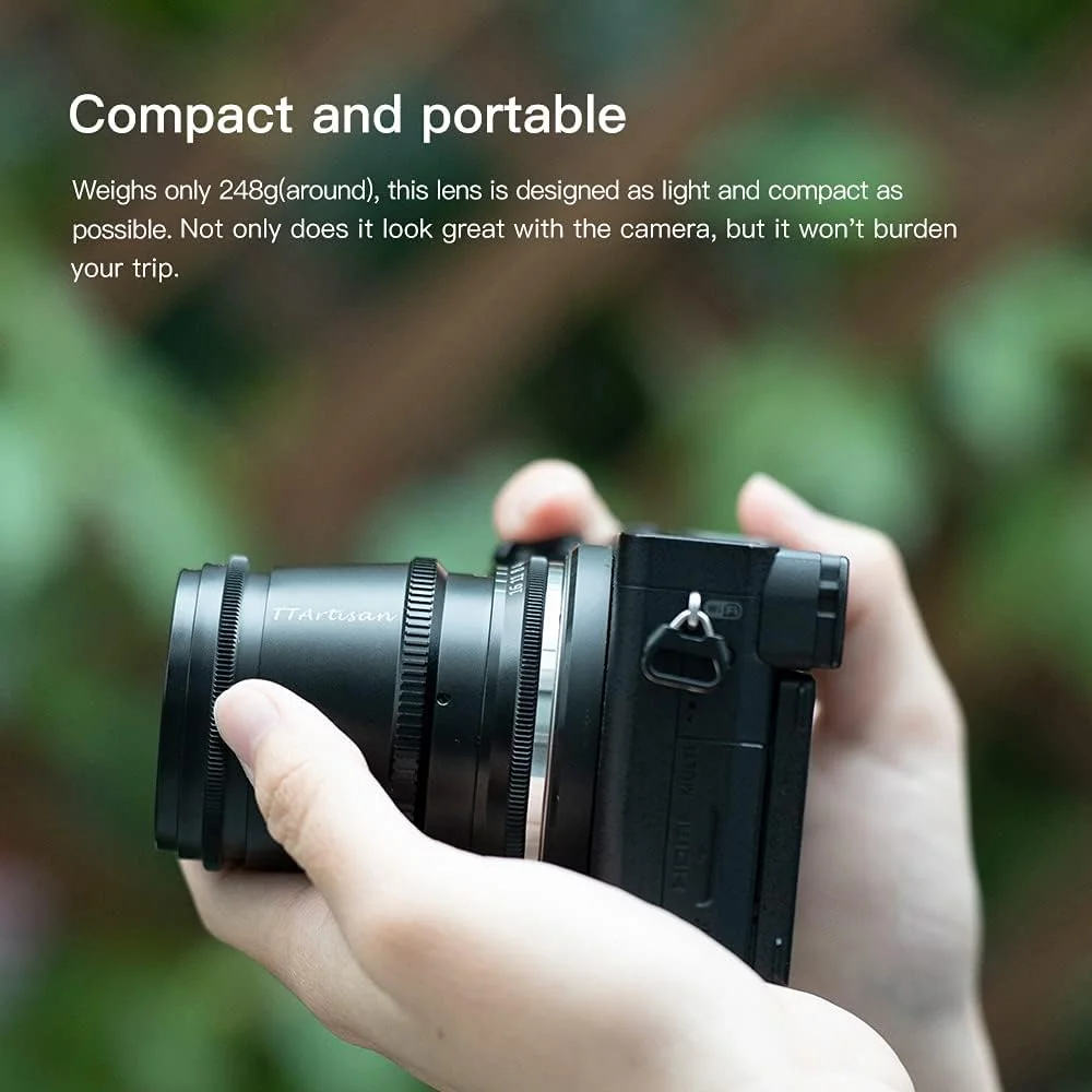 لنز زاویه باز 17mm F1.4 APS-C با فوکوس دستی TTArtisan برای دوربین های Sony E Mount