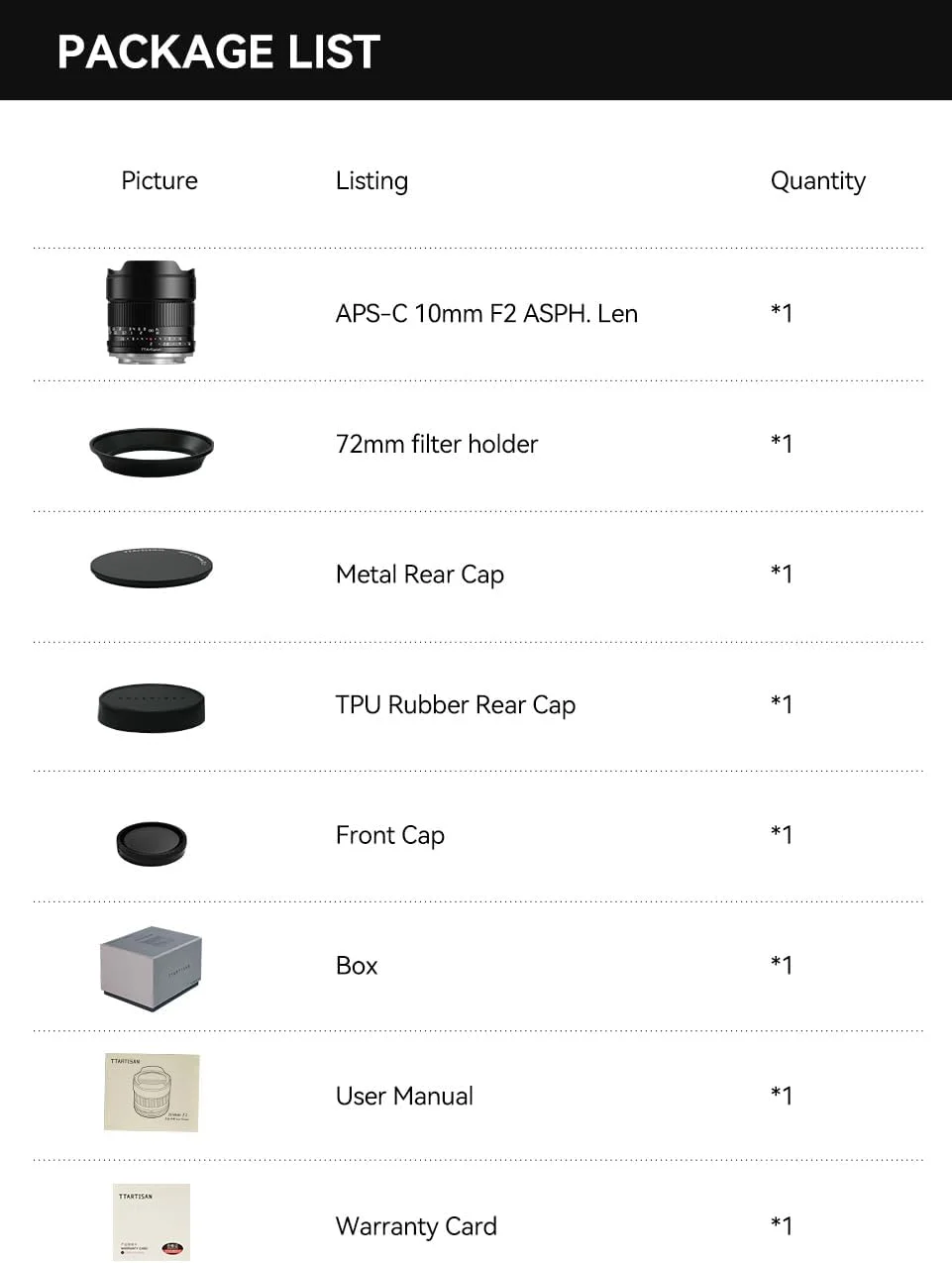 لنز بدنه فلزی 10mm F2 APS-C تی تی آرتಿಸان سازگار با مانت فوجی X - مشکی