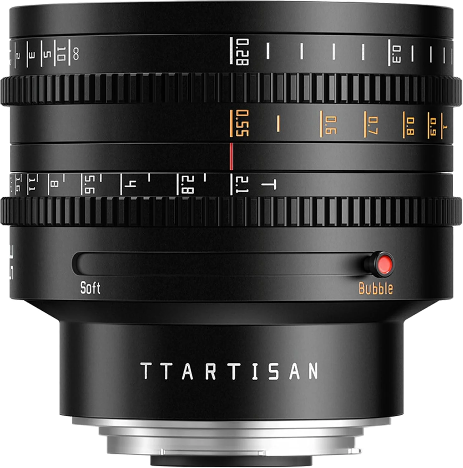 لنز سینمایی 35 میلی‌متری TTArtisan T2.1 با دو بوکه برای دوربین‌های کانن، لنزهای دوربین فول فریم با زاویه دید عریض، لنز دوربین بدون آینه با دیافراگم بزرگ سازگار با مانت Canon RF