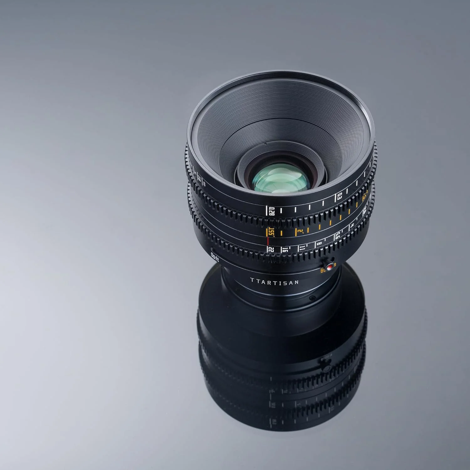 لنز سینمایی 35 میلی‌متری TTArtisan T2.1 با دو بوکه برای دوربین‌های کانن، لنزهای دوربین فول فریم با زاویه دید عریض، لنز دوربین بدون آینه با دیافراگم بزرگ سازگار با مانت Canon RF