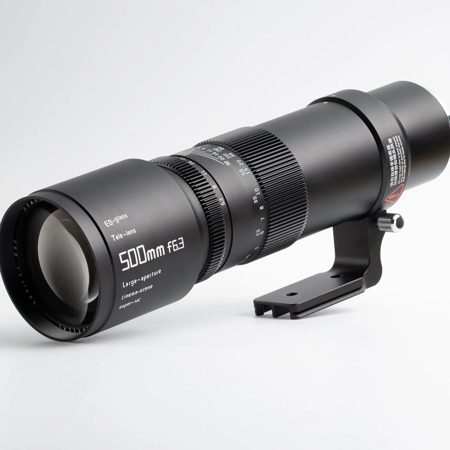 لنز تله فوتو 500mm F6.3 تی تی آرتيزان فول فریم با دیافراگم بزرگ سازگار با دوربین های SLR نیکون با مانت F مدل های D6، D5، Df، D850، D810A، D810، D780، D750، D610