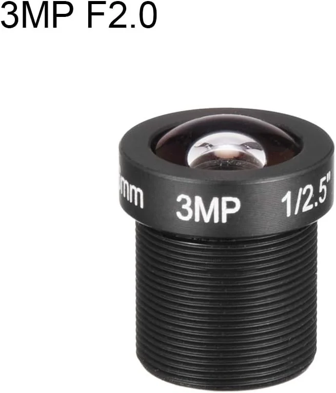 لنز دوربین مداربسته FPV با زاویه دید گسترده uxcell، 6 میلی متر، 3 مگاپیکسل، F2.0، برای دوربین CCD