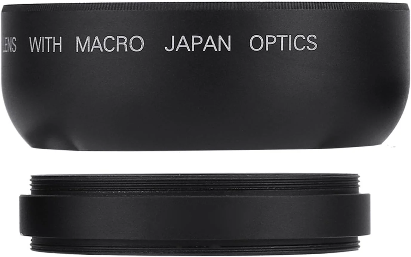 لنز ماکرو واید انگل یونیورسال 52mm 0.45X با کیفیت عالی برای دوربین های دیجیتال DSLR