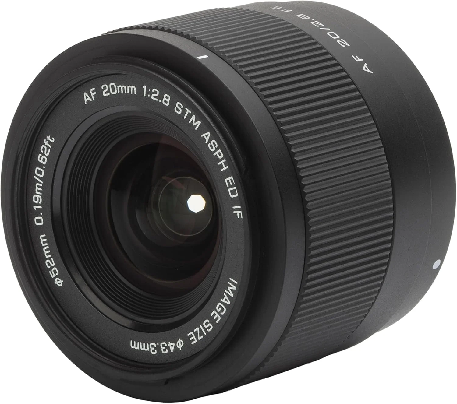 لنز دوربین VILTROX 20mm F2.8 FE مانت فول فریم با زاویه دید فوق عریض و فوکوس خودکار برای Sony a7CR a7C a7CII a6700 ZV-E100 a6400 a6600 a7III a7IV