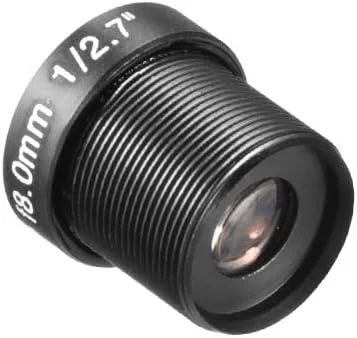 لنز دوربین مداربسته FPV با زاویه دید گسترده uxcell، 8 میلی‌متر، 1080P، F2.0، برای دوربین CCD