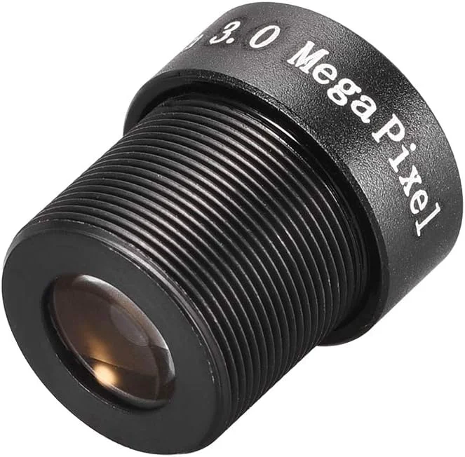 لنز دوربین uxcell، 3 عدد، فاصله کانونی 8 میلی‌متر، 3 مگاپیکسل، F2.0، زاویه دید عریض 1/3 اینچ برای دوربین CCD