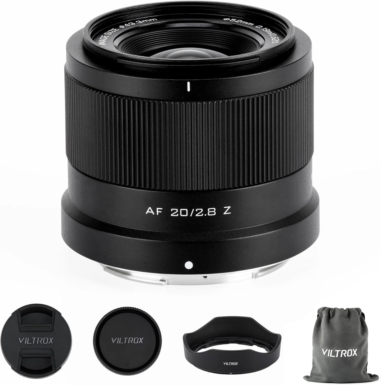 لنز ویلتراکس 20mm F2.8 با فوکوس خودکار دهانه Nikon Z
