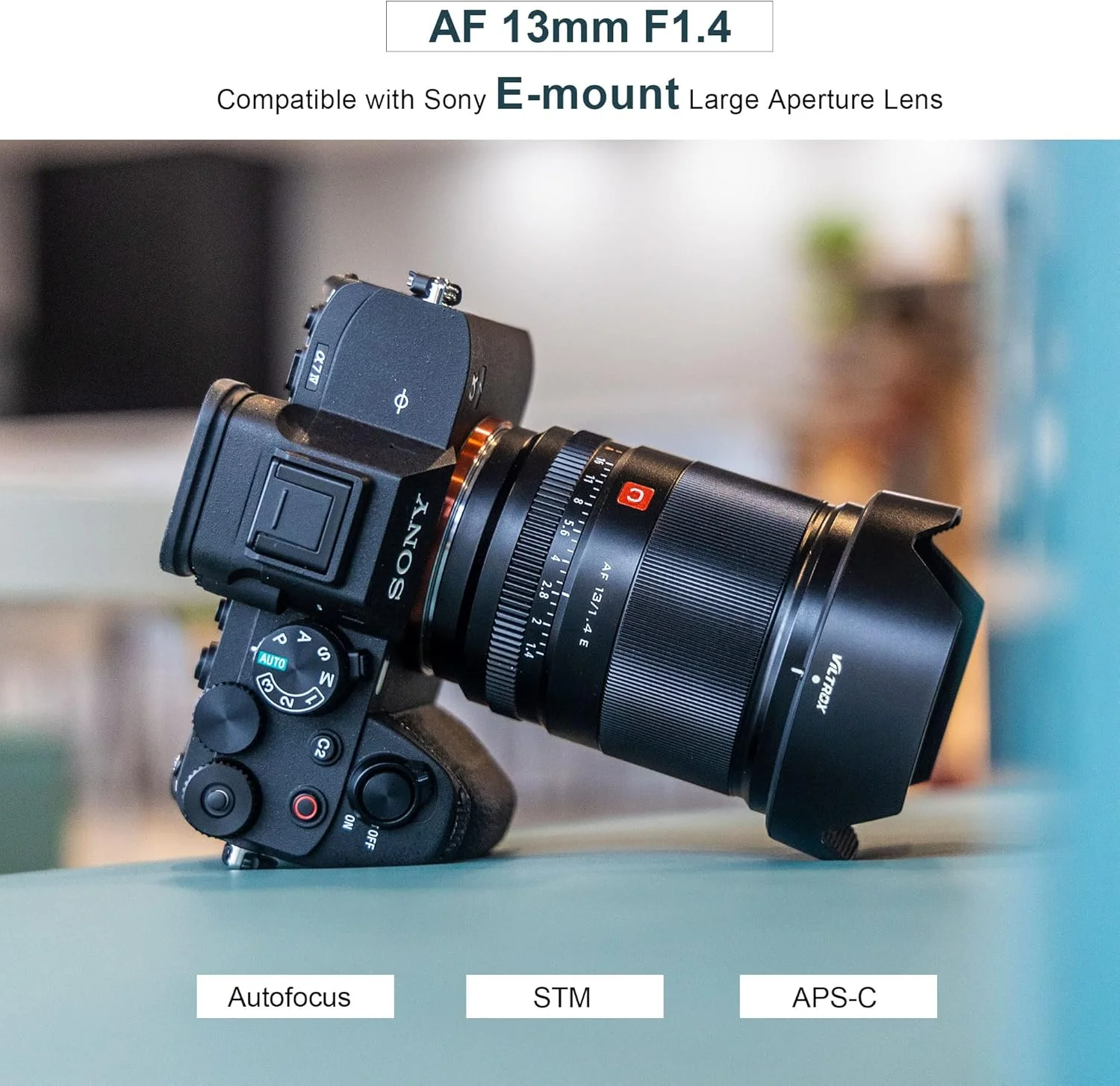 لنز ۱۳ میلیمتری VILTROX با دیافراگم f/1.4، لنز با زاویه دید فوقالعاده باز APS-C با دهانه بزرگ و فوکوس خودکار برای دوربینهای Sony E-Mount A6500 A6400 A6300 A6000 A7RⅣ A7RⅢ A7Ⅲ A7RⅡ A7Ⅱ A7S A7R A7 A9 A9II لنز ۱۳ میلیمتری VILTROX با دیافراگم f/1.4، لنز با زاویه دید فوقالعاده باز APS-C با دهانه بزرگ و فوکوس خودکار برای دوربینهای Sony E-Mount A6500 A6400 A6300 A6000 A7RⅣ A7RⅢ A7Ⅲ A7RⅡ A7Ⅱ A7S A7R A7 A9 A9II