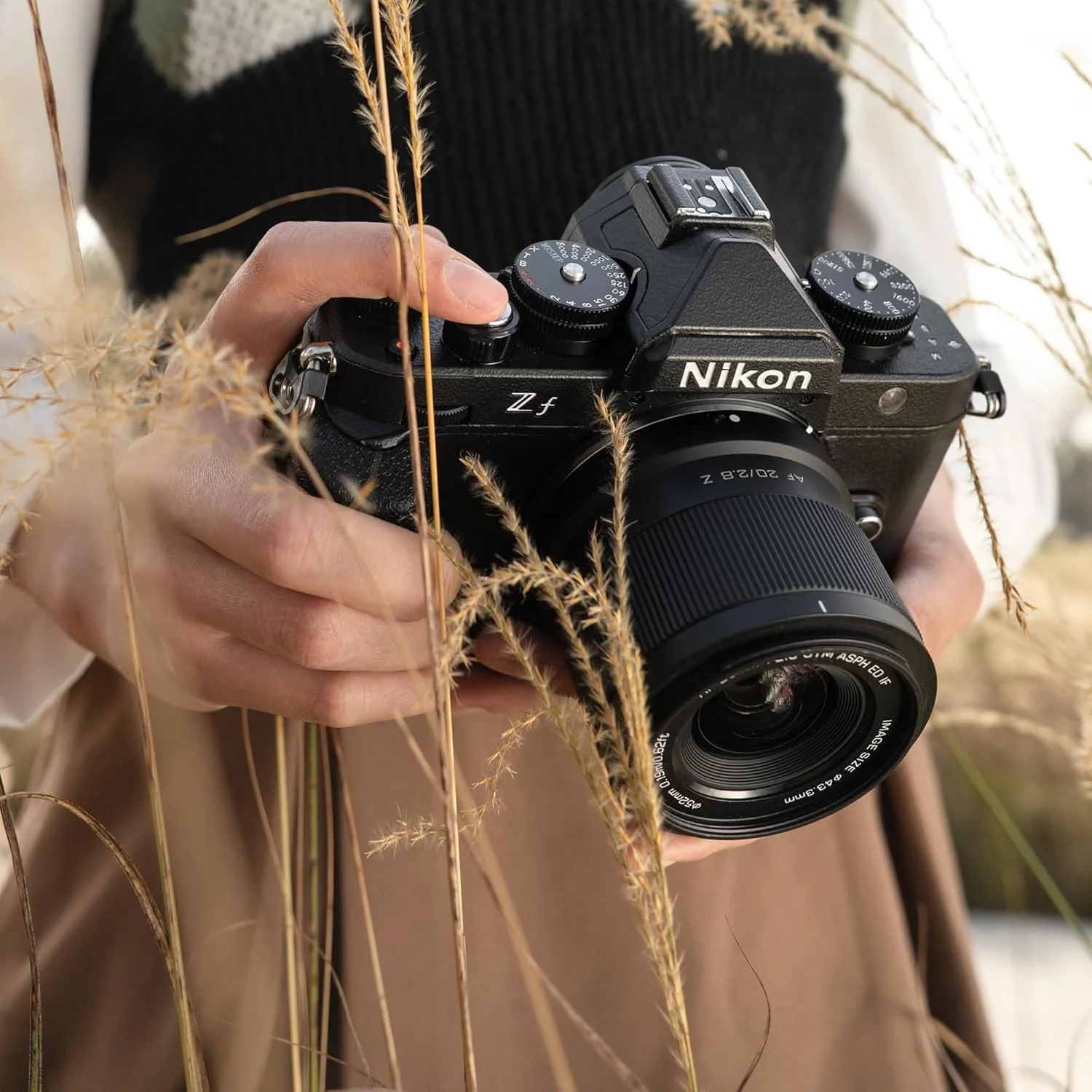 لنز دوربین ویلتراکس 20mm F2.8 با دهانه Z، فول فریم، زاویه فوق عریض و فوکوس خودکار، سازگار با دوربین های نیکون با دهانه Z مدل های Z5 Z6 Z6Ⅱ Z7 Z7Ⅱ Z8 Z9 Z30 Z50 ZFC