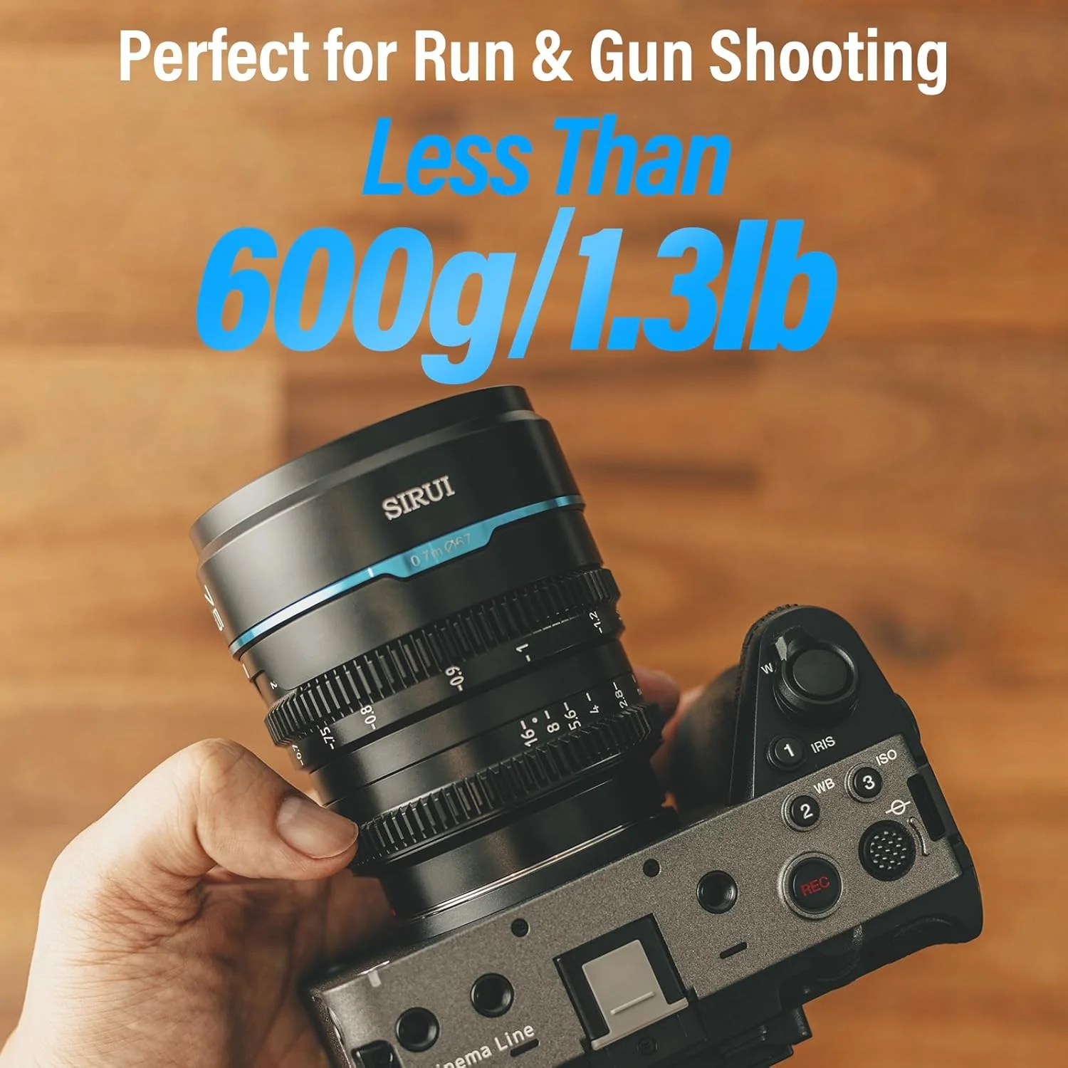 لنز سینمایی 16 میلیمتری SIRUI Night Walker با فوکوس دستی، دیافراگم باز T1.2، لنز پرایم زاویه باز فریم S35 برای دوربینهای با مانت RF، برای R7، R10، C70، R50 (MS16R-B، مانت RF، مشکی) لنز سینمایی 16 میلیمتری SIRUI Night Walker با فوکوس دستی، دیافراگم باز T1.2، لنز پرایم زاویه باز فریم S35 برای دوربینهای با مانت RF، برای R7، R10، C70، R50 (MS16R-B، مانت RF، مشکی)