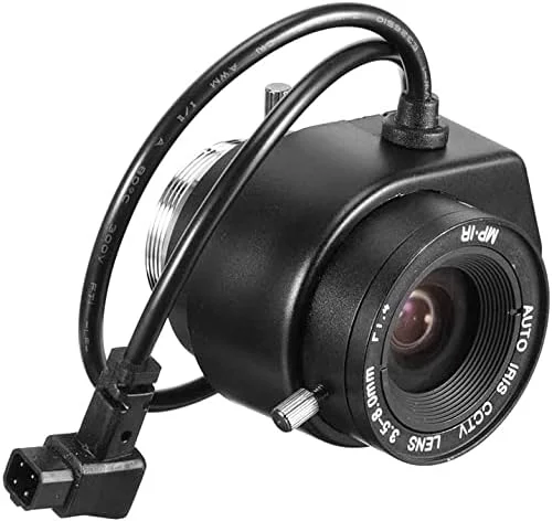 لنز دوربین مداربسته با فاصله کانونی 3.5-8.0 میلی متر و دیافراگم خودکار F1.4 و زاویه دید عریض برای دوربین CCD