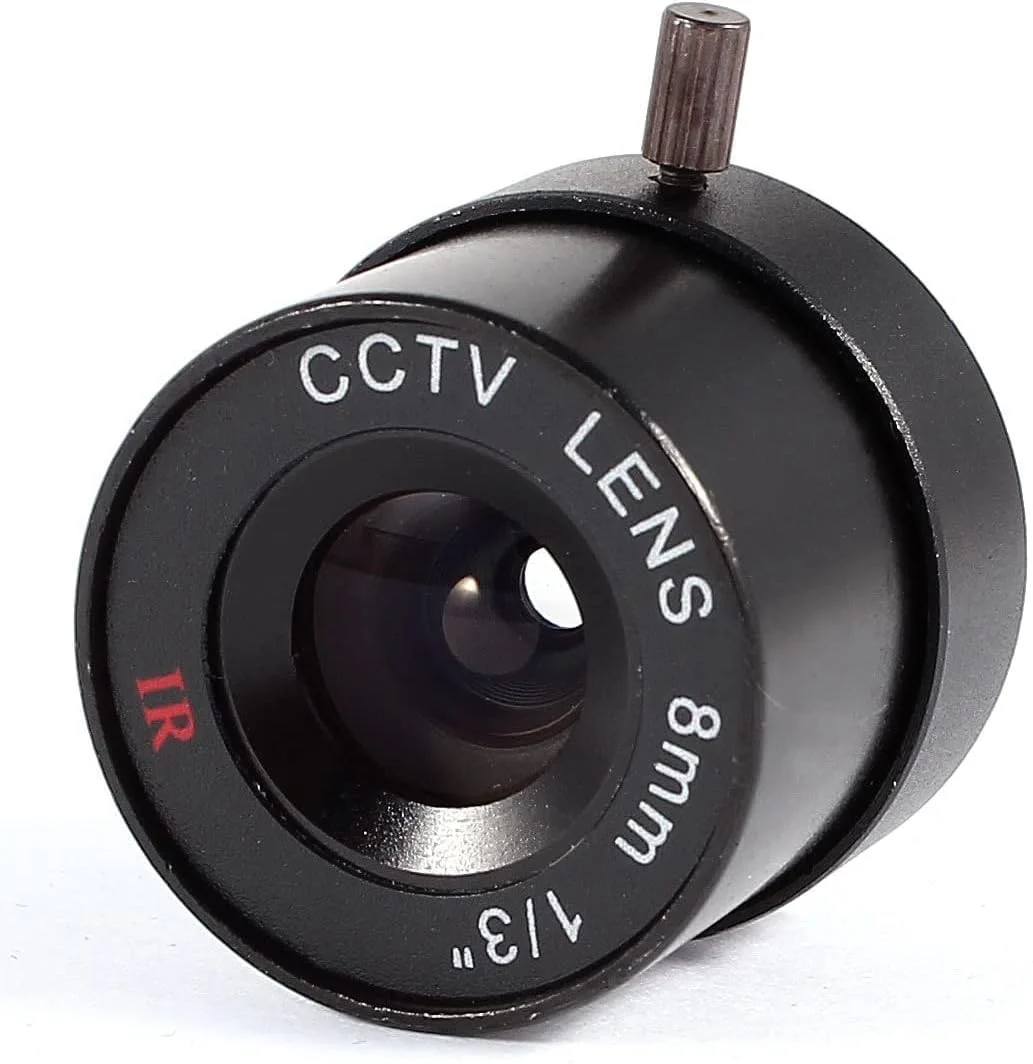 لنز زاویه باز 8 میلی متری F1.2 IR برای دوربین مداربسته 1/3 اینچی