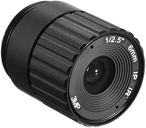 لنز دوربین FPV با زاویه دید گسترده 6 میلی متری 3 مگاپیکسلی F1.4 برای دوربین CCD