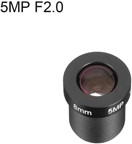 لنز دوربین مداربسته XYWHPGV 8mm 5MP F2.0 FPV با زاویه دید گسترده برای دوربین CCD 20x15.5mm (طولxقطر) (ef8a0 779c0 285c5 9a057 31e95 ae30f