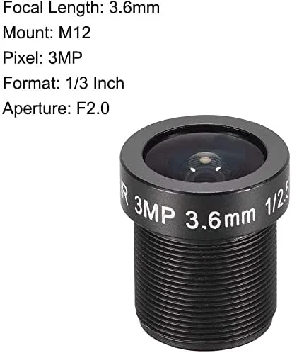 XYWHPGV 2 عدد لنز دوربین مداربسته 3.6 میلی متر فاصله کانونی 3 مگاپیکسل F2.0 1/3 اینچ زاویه باز برای دوربین CCD (0dd4d 29f50 9a87a 3b899 a5afc a8d3f XYWHPGV 2 عدد لنز دوربین مداربسته 3.6 میلی متر فاصله کانونی 3 مگاپیکسل F2.0 1/3 اینچ زاویه باز برای دوربین CCD (0dd4d 29f50 9a87a 3b899 a5afc a8d3f
