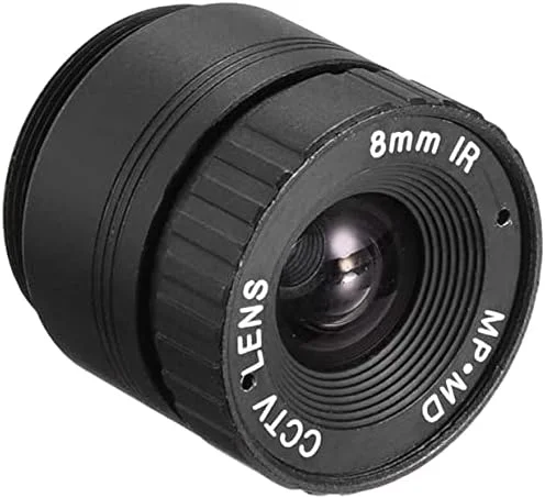 لنز دوربین مداربسته XYWHPGV با زاویه دید گسترده، 8 میلی‌متر، 720P و F1.4 برای دوربین CCD