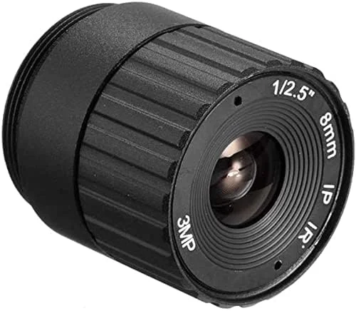 لنز دوربین FPV با زاویه دید گسترده XYWHPGV 8mm 3MP F1.4 برای دوربین CCD (7f6d5 99edc 20aea fc1e8 26a18 04af8