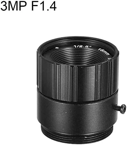 لنز دوربین FPV با زاویه دید گسترده 16 میلیمتری 3 مگاپیکسلی F1.4 برای دوربین CCD لنز دوربین FPV با زاویه دید گسترده 16 میلیمتری 3 مگاپیکسلی F1.4 برای دوربین CCD