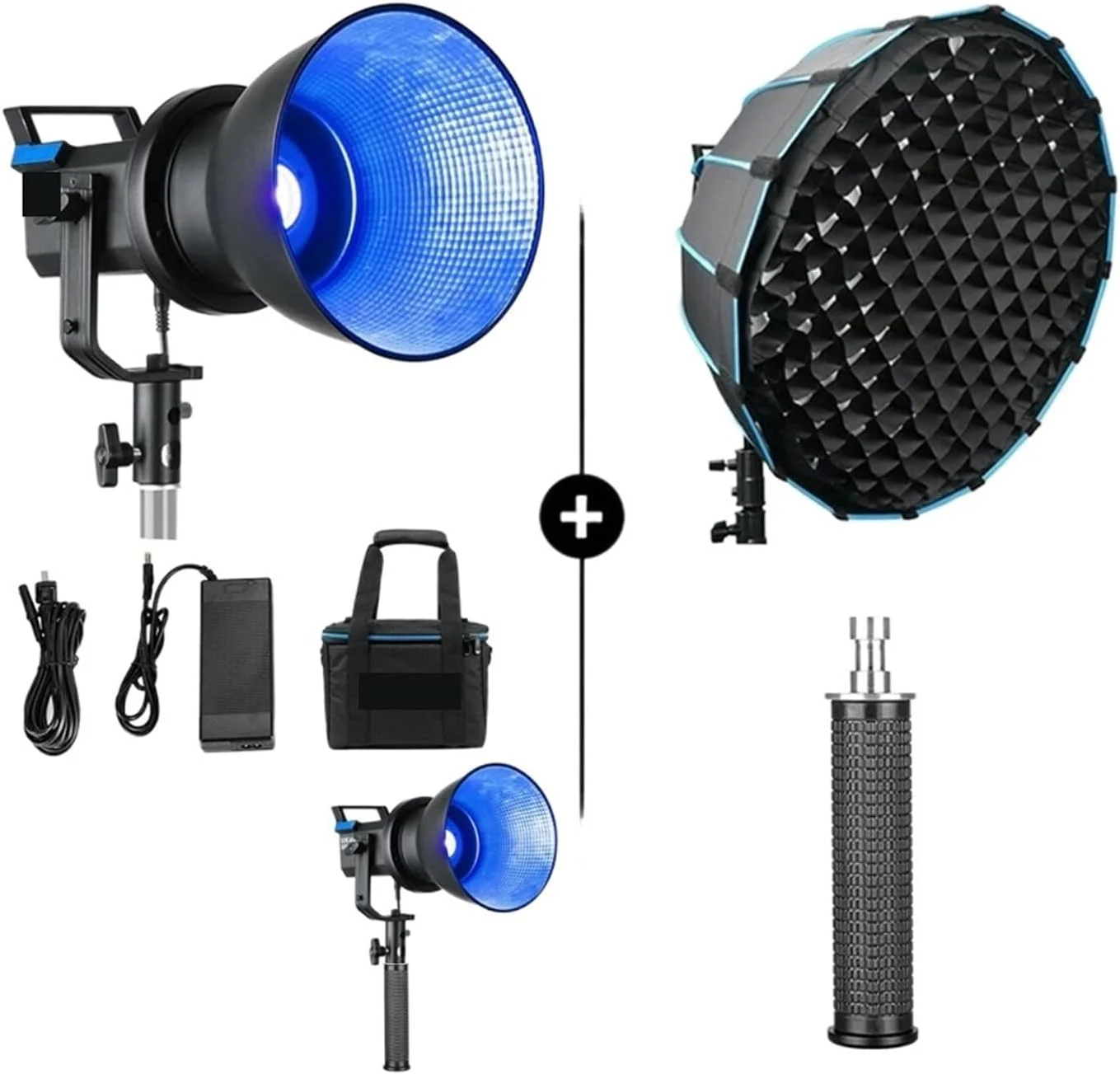 نور ویدئویی ال ای دی 80 وات RGB با کنترل از طریق اپلیکیشن، مناسب نورپردازی برای عکاسی، فیلمبرداری، عروسی و تصویربرداری در فضای باز نور ویدئویی ال ای دی 80 وات RGB با کنترل از طریق اپلیکیشن، مناسب نورپردازی برای عکاسی، فیلمبرداری، عروسی و تصویربرداری در فضای باز