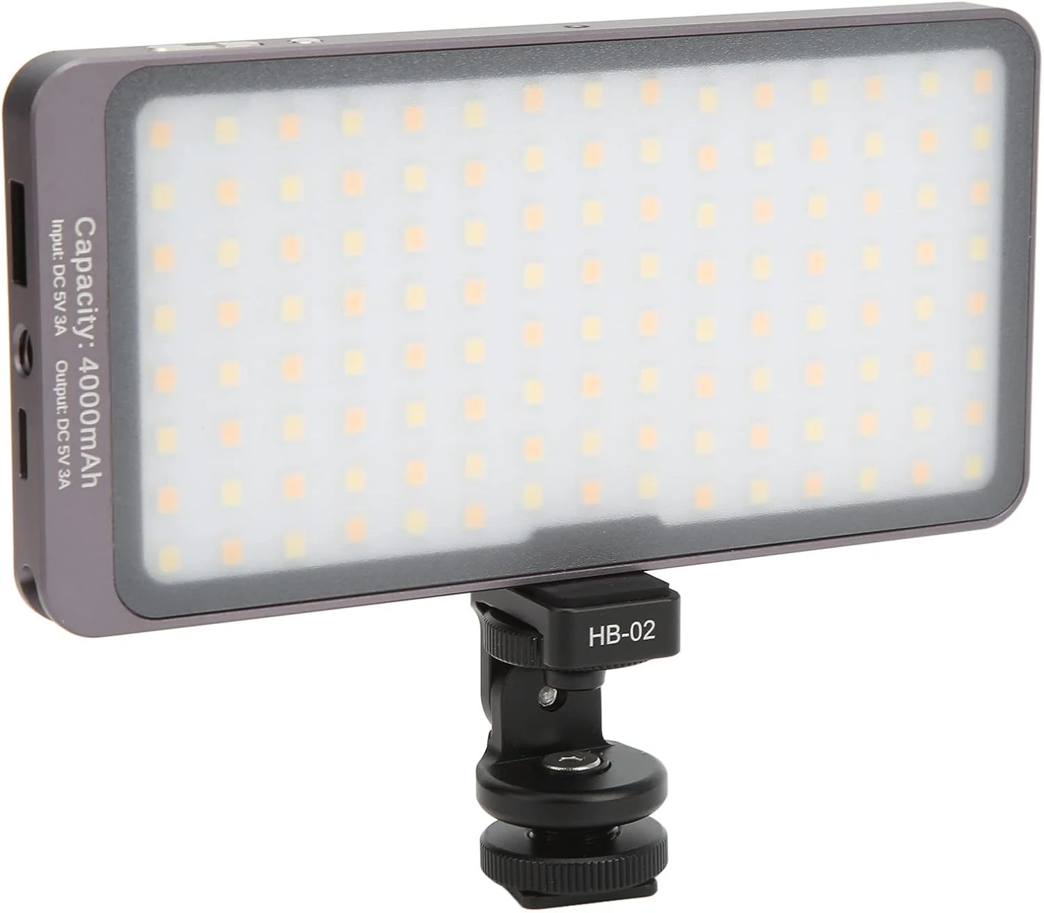 نور ویدئویی LED برای دوربین SLR، 3000K-5500K، نور پرکننده عکاسی، 4000mah، منبع تغذیه اضطراری، برای فضای داخلی و خارجی نور ویدئویی LED برای دوربین SLR، 3000K-5500K، نور پرکننده عکاسی، 4000mah، منبع تغذیه اضطراری، برای فضای داخلی و خارجی