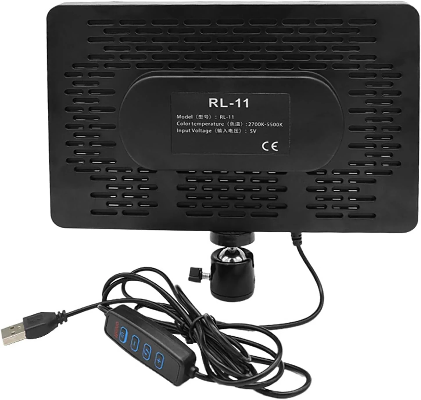 پنل نور ویدئویی LED با RGB و پایه سه پایه برای عکاسی حرفه ای و پخش زنده