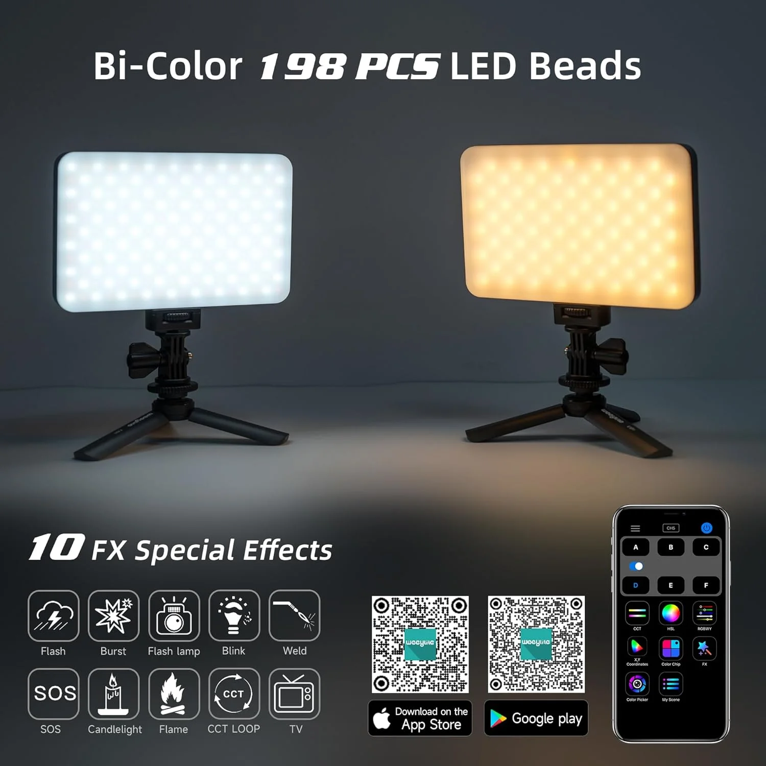 پنل نور LED دو رنگ Viltrox15B، 18 وات 2800K-6800K CRI 95+ نورپردازی عکاسی LED روی دوربین با کفشک سرد، 2200mAh قابل شارژ (همراه با باتری) پنل نور LED دو رنگ Viltrox15B، 18 وات 2800K-6800K CRI 95+ نورپردازی عکاسی LED روی دوربین با کفشک سرد، 2200mAh قابل شارژ (همراه با باتری)