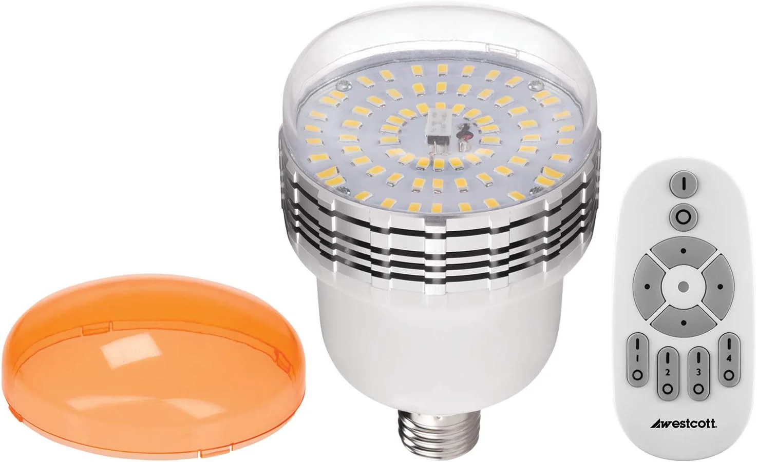 کیت نورپردازی مداوم چتری 2-نوری Westcott uLite LED (شامل کنترل از راه دور، پایه های نور و کیف حمل)