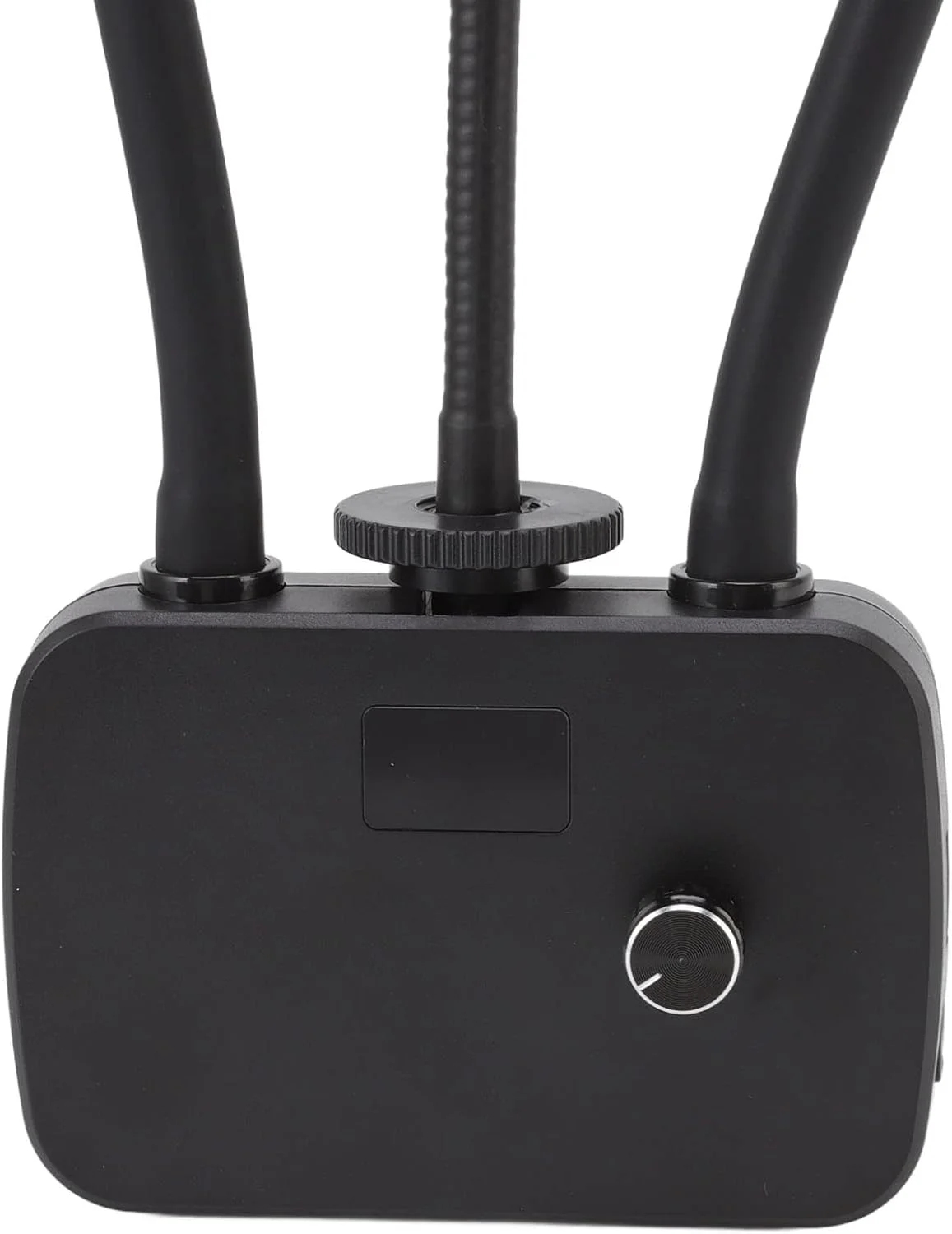 نور پرکننده ویدیو، نور LED قابل تنظیم 3200K تا 5600K با دو بازو، روشنایی قابل تنظیم USB با نگهدارنده تلفن، نورپردازی ویدیو برای پخش زنده (دوشاخه بریتانیایی (100-240 ولت AC))