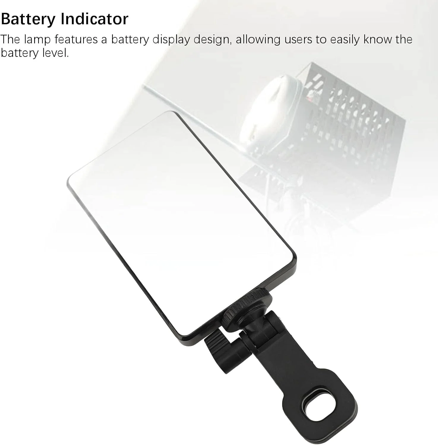 نور عکاسی رومیزی LED RGB، نور ویدئویی قابل حمل با 20 حالت نورپردازی، نمایشگر باتری و دکمه تنظیم دما، برای ضبط ویدئو و پخش زنده