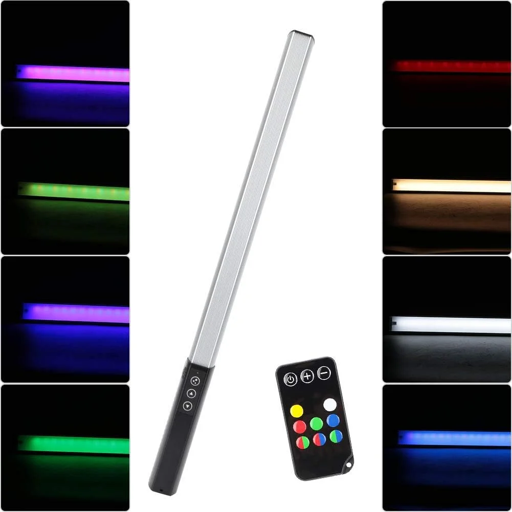 نور ویدئویی 204 LED با دمای رنگ 3000K/5750K، فوق العاده روشن و قابل تنظیم، چراغ LED قابل حمل برای دوربین با پورت USB، دارای 12 سطح روشنایی قابل تنظیم نور ویدئویی 204 LED با دمای رنگ 3000K/5750K، فوق العاده روشن و قابل تنظیم، چراغ LED قابل حمل برای دوربین با پورت USB، دارای 12 سطح روشنایی قابل تنظیم