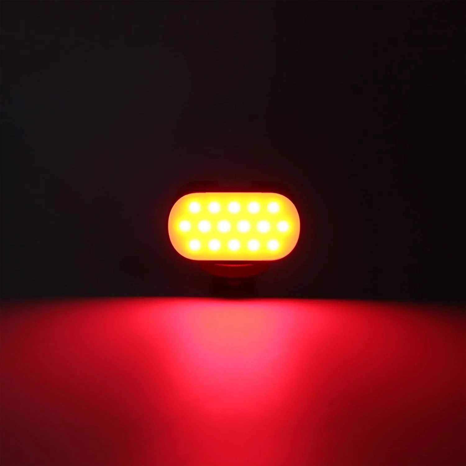 چراغ‌های ویدئویی RGB، چراغ LED دوربین، نور پرکننده کنفرانس ویدیویی LED، نورپردازی عکاسی با روشنایی بالا 750 میلی آمپر ساعت با شارژ Type C برای پخش زنده، مسافرت در فضای باز