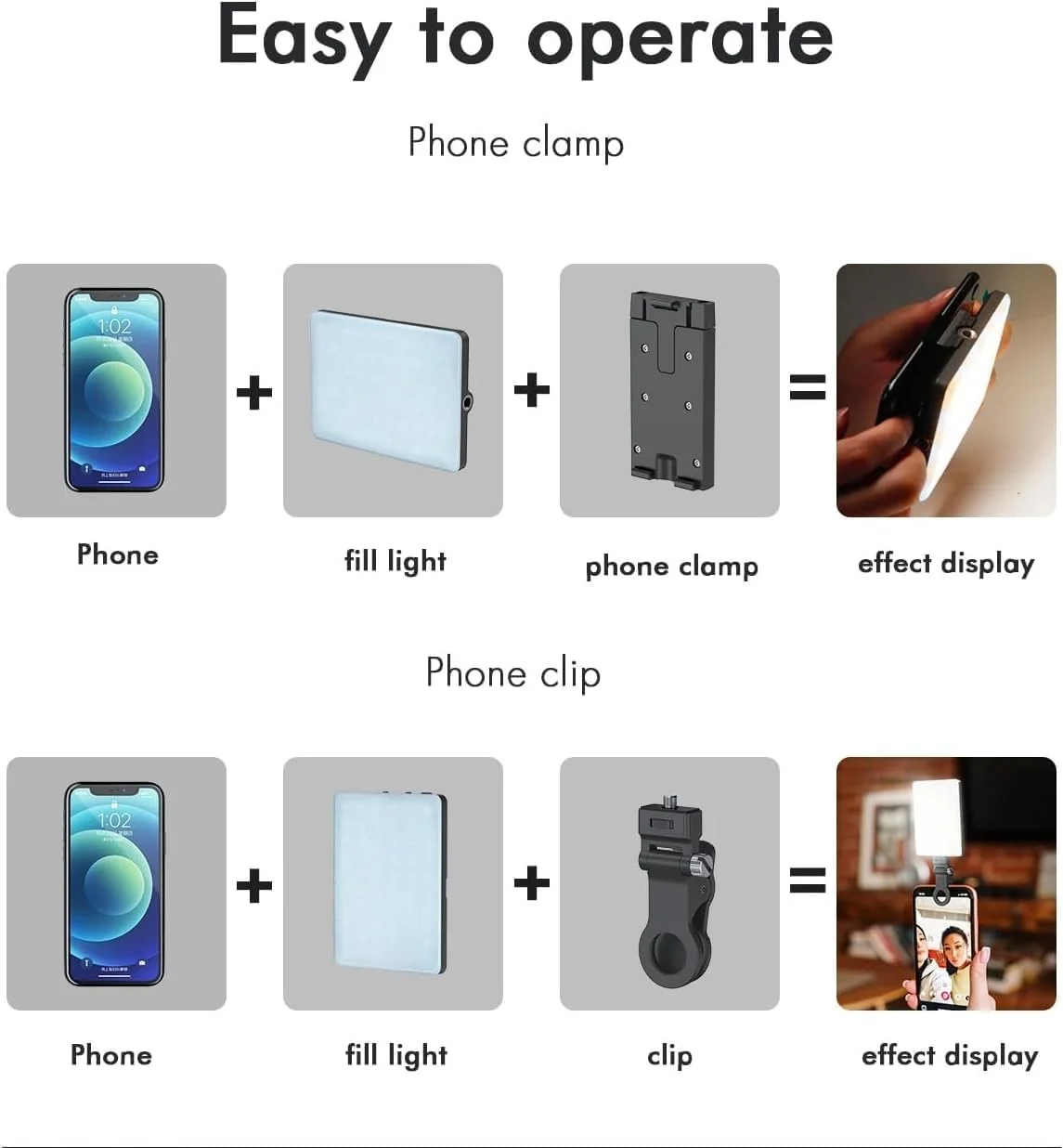 نور سلفی RGB مدل XVersion، نور ویدئویی RGB تمام رنگی 360 درجه با بیش از 20 افکت، دمای رنگ 2500K-8500K، گیره قابل حمل برای تلفن/تبلت/لپ تاپ/استریم (سایز 1) نور سلفی RGB مدل XVersion، نور ویدئویی RGB تمام رنگی 360 درجه با بیش از 20 افکت، دمای رنگ 2500K-8500K، گیره قابل حمل برای تلفن/تبلت/لپ تاپ/استریم (سایز 1)