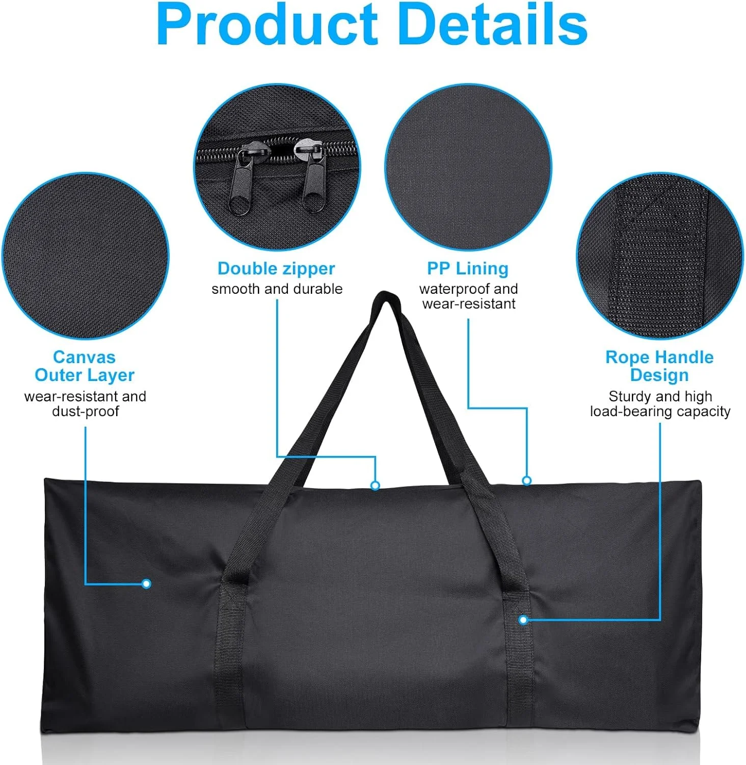 کیف حمل اسکوتر برقی SYOSI مناسب برای Xiaomi M365/1S/Pro، کیف نگهداری اسکوتر برقی، کیف حمل دوچرخه تاشو سازگار با Xiaomi M365/1S/Pro