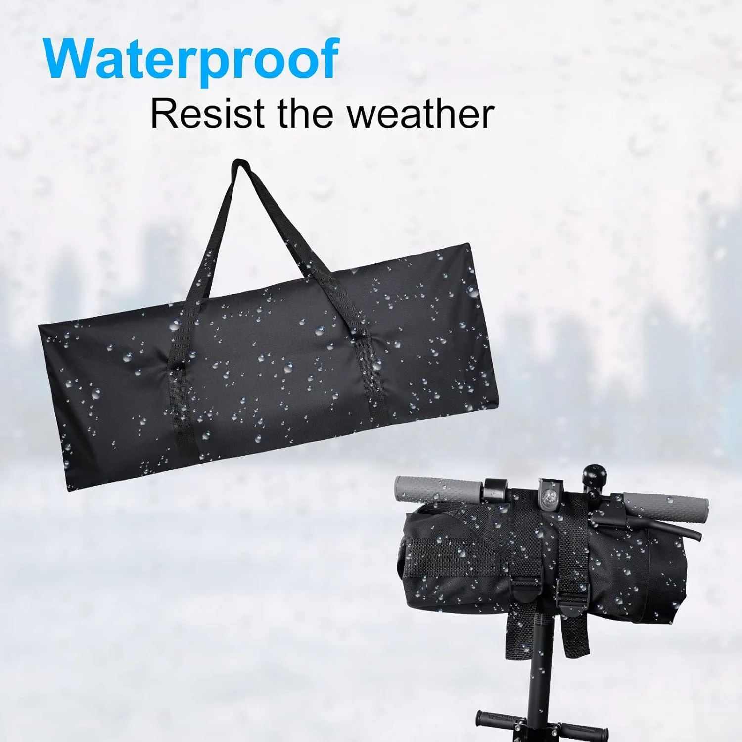 کیف حمل اسکوتر برقی SYOSI مناسب برای Xiaomi M365/1S/Pro، کیف نگهداری اسکوتر برقی، کیف حمل دوچرخه تاشو سازگار با Xiaomi M365/1S/Pro