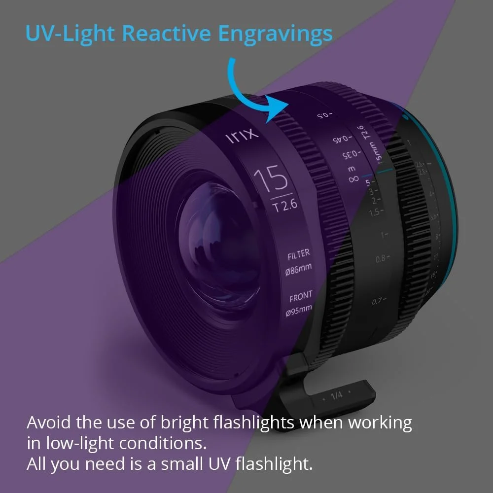 لنز سینمایی 15 میلی‌متری Irix Cine T2.6 برای Canon RF Imperial [ IL-C15-RF-I ]