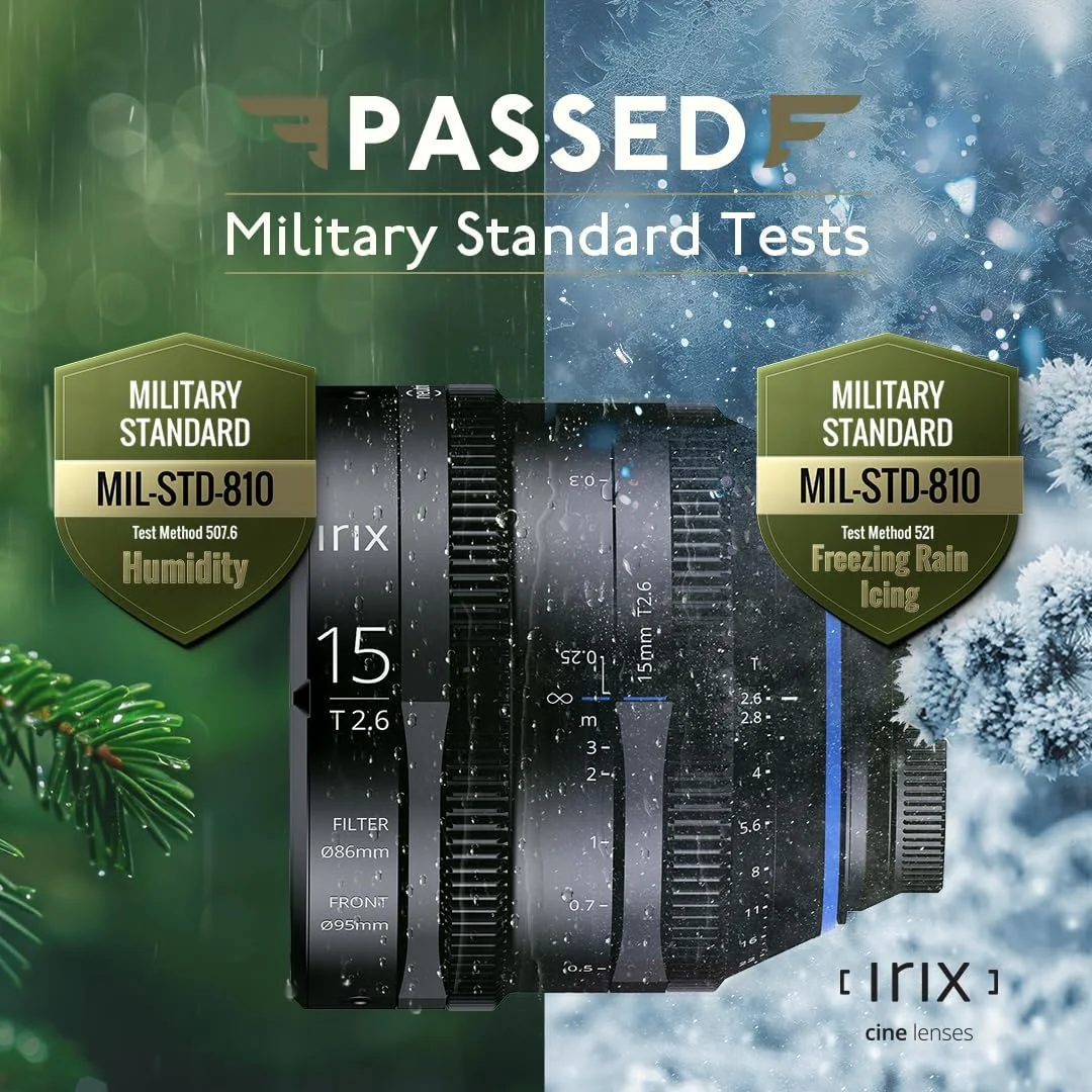 لنز سینمایی 15 میلی‌متری Irix Cine T2.6 برای Canon RF Imperial [ IL-C15-RF-I ]